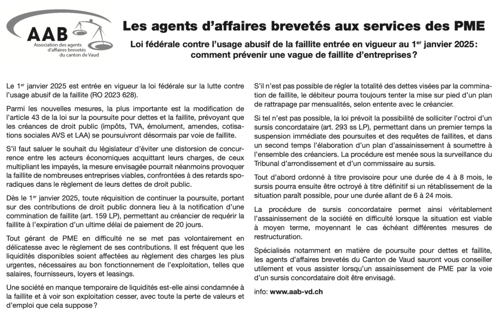 faillite
